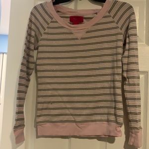 GC XS Victoria’s Secret top pink and gray stripe